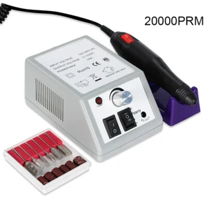 Taladro de uñas eléctrico máquina pulidora uñas arte manicura set cortador pedicura kit - Imagen 1 de 60