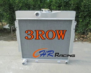 Aluminum Radiator For 1963-1969 DODGE DART/CHARGER/CORNET/FURY PLYMOUTH V8 AT/MT - Picture 1 of 4