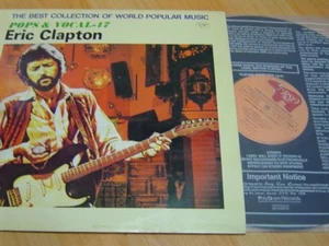 ERIC CLAPTON POPS & VOCAL1988 KOREA VINYL LP 12" 9TRACKS NM cream - Picture 1 of 2