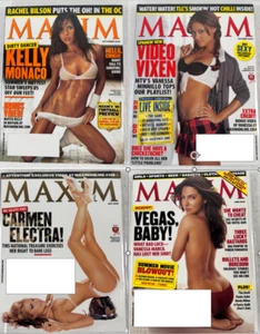MAXIM Magazine Sexy Models & Great Articles! Kelly Vanessa Carmen Vanessa! - Picture 1 of 5