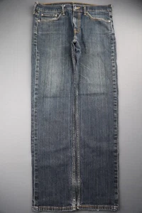 Men's Levi's 514 Jeans Straight Fit Stretch Medium Wash Size 32x32 (Msr 32x30) - Picture 1 of 10