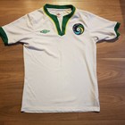 New York Cosmos Shirt Mens Small White 2011 12 Football Soccer Umbro  CANTONA 