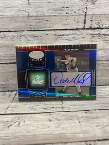 2004 Leaf Certified Cuts Marble Autographs Blue #92 Wade Miller /75 - Picture 1 of 2