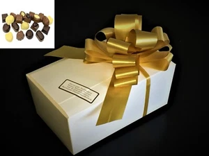 Schokolade/Pralinen/Belgische Pralinen, 250g, Box / Schleife, OHNE ZUCKER-ZUSATZ - Bild 1 von 2