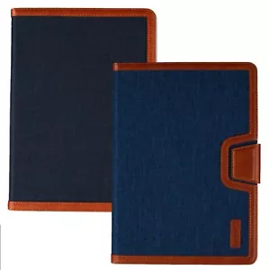 Canvas Smart Stand Case Cover For iPad 5th/6th Gen Air 1st 2nd Gen Pro 9.7" Case - Picture 1 of 20