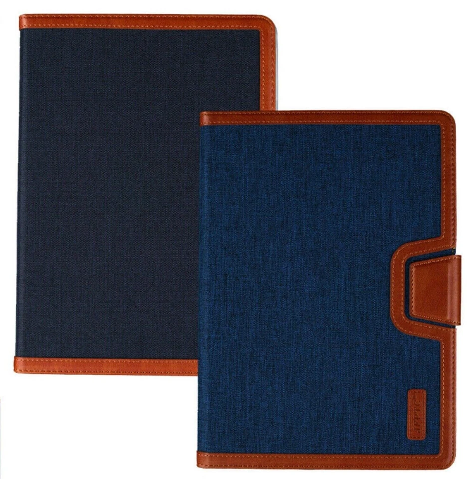 Canvas Smart Stand Case Cover For iPad 5th/6th Gen Air 1st 2nd Gen Pro 9.7" Case - Image 1 of 4