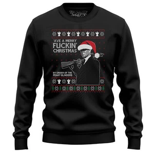 Ave A Merry F*ckin Christmas sweatshirt - Funny Holiday Vibes with a Twist! Unis - Picture 1 of 47