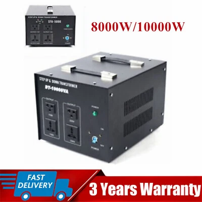 5000/8000W Voltage Converter Transformer Step Up Down 110V to/from 220V - Image 1 of 4