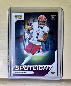 Jahan Dotson 2022 NFL Panini #9 Spotlight Rookie Football Card 1/603 - Picture 1 of 2
