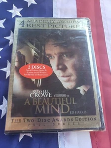 A Beautiful Mind (DVD, 2002, 2-Disc Set, Limited Edition - Picture 1 of 2