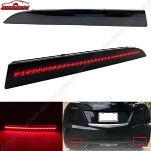 2x Smoked Red LED Rear Bumper DRL Brake Lights For Cadillac 13-19 ATS/17-18 XT5 - Foto 1 di 10