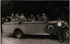 CPA Carte Postale Belgique Les cars Franco Belges -Lourdes VM93633 - Picture 1 of 2