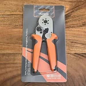 Iwiss Crimping Tools Wire Stripper Cable Cutter HSC8 6-6, 0.25-6.0mm, AWG23-10 - Picture 1 of 8