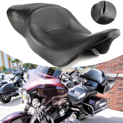 Сиденье водителя и пассажира 2 вверх для Harley Touring Electra Glide Classic 97-07 - Изображение 1 из 4