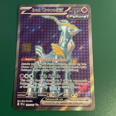Iron Crown ex (191/162) Ultra Rare | Pokemon SV05 Temporal Forces | Near Mint - Image 1 of 2
