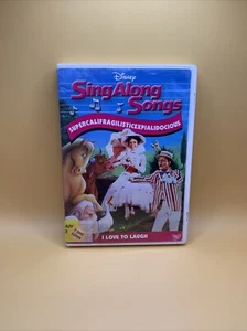 Disney Sing-Along Songs Supercalifragilisticexpialidocous (DVD) I Love to Laugh - Picture 1 of 5