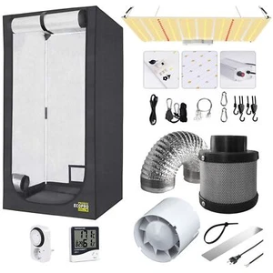 Das Growset für Einsteiger Komplettset Grow mit LED, Abluft, Filter und Zubehör - Bild 1 von 5