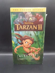Disney's Tarzan II VHS Demo Tape Rare 2005 Late Release Factory Sealed Watermark - Imagen 1 de 20