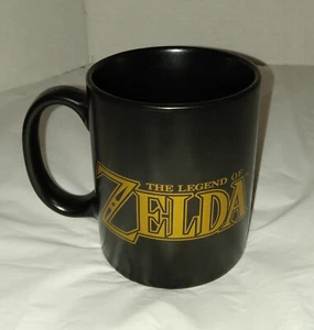 LEGEND OF ZELDA Triforce Coffee Mug Black Gold Cup Link Nintendo Paladone NEW - Picture 1 of 4