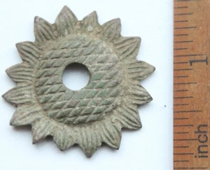 Decoración antigua de latón de bronce (Y23-01-01) - Imagen 1 de 3