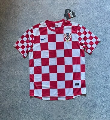 Vintage Croatia Home Football Shirt 2012-2013 Soccer Jersey Trikot Nike SZ L - Image 1 of 4