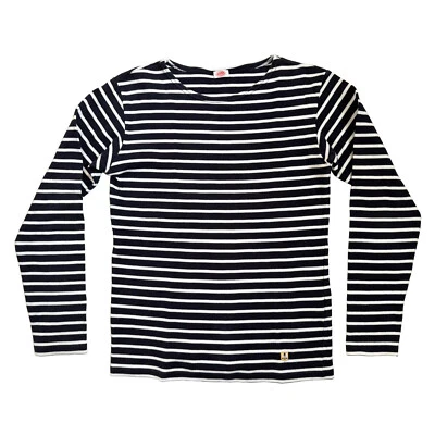 Top de mujer ARMOR LUX bretón a rayas algodón azul marino blanco hecho en Francia XS Foto 1 de 4