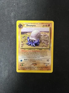 Omanyte 60/75 - Pokemon - Neo Discovery - Non Holo - Common D1 - Picture 1 of 2