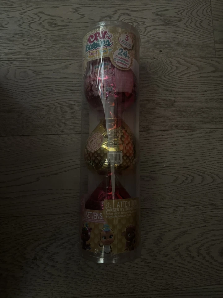 Cry Babies Magic Tears Golden and Pink Edition Capsules  3-Pack - Image 1 of 1