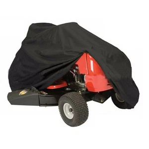 XXL Lawn Mower Tractor Cover Waterproof Outdoor Garden Yard UV Protector Black - Picture 1 of 12