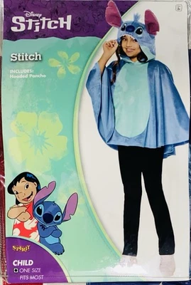 Disfraz Disney Stitch Traje Espíritu Halloween Niño Talla Única Se Ajusta a la Más NUEVO EN PAQUETE Foto 1 de 2