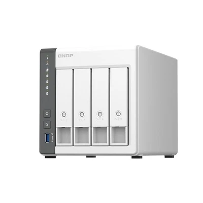 QNAP NAS TS-433 Tower Ethernet LAN 4GB Cortex-A55 - Immagine 1 di 4