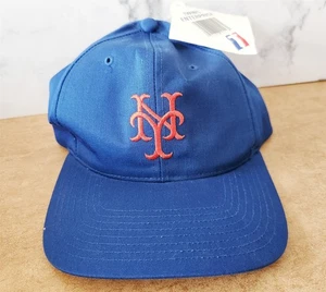 Baseballmütze Kappe New York Mets blau Druckknopflasche Zwillinge Enterprise BRANDNEU MIT ETIKETT - Bild 1 von 5
