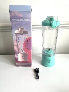 Frullatore Portatile per Frullati e Frullati 600ml USB Ricaricabile Alimenti Neonati, Palestra - Foto 1 di 19