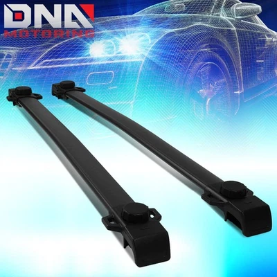 PARA 2007-2017 JEEP PATRIOT PAR OE ESTILO ALUMÍNIO RACK DE TETO SUPERIOR TRILHO BARRAS TRANSVERSAIS - Imagem 1 de 4