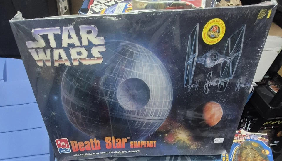 Classic c1998 AMT/ETL Star Wars Death Star Snapfast Edition - Factory Sealed NEW - Image 1 of 1