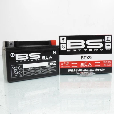 Batterie SLA BS Battery pour Moto Suzuki 250 DL V-strom 2018 à 2020 YTX9 / 12V - Photo 1/4