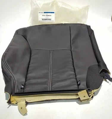 New OEM genuine Ford RH Rear Upper Leather Seat Cover 2007-2014 Edge Black - Image 1 of 4