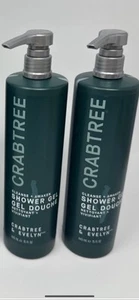 2 Botellas Crabtree And Evelyn Cleanse + Awaken GEL DE DUCHA 15oz NUEVO - Imagen 1 de 1