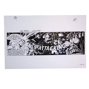 Impresión de reproducción de arte de cómic de panel Jack Kirby Skymasters 17 x 11 edición limitada - Imagen 1 de 6