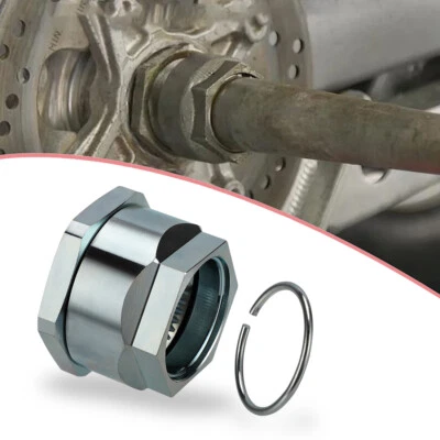 Conjunto de clip de perno de tuerca de bloqueo de eje para Honda ATC250R ATC350X 1985-1986 Foto 1 de 4