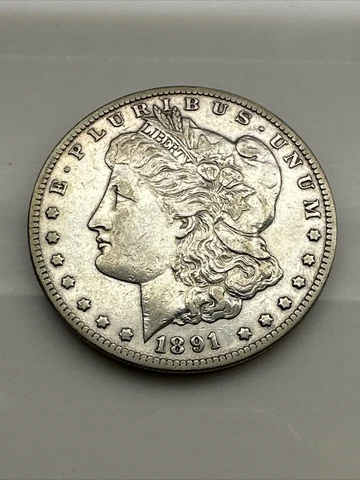 1891-CC Morgan Silver Dollar - MS Strike And Sharp Feathers - Wow!  Lots Of Pics Cover