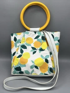 Who What Wear Lemon Orange Hand Bag Crossbody Shoulder Strap Included - Picture 1 of 15