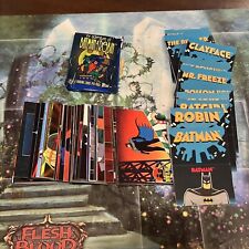 The Adventures of Batman and Robin Complete 1995 Skybox w/ 12 Insert Pop Ups