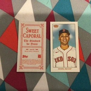 Rafael Devers Red Sox MVP - Sweet Caporal only 195 made 2020 topps T206 series 5 - Picture 1 of 1