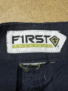 First Tactical Pants Womens (28x29) Straight Leg Cargo Navy Blue Military - Picture 1 of 5