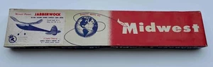 Vintage - Midwest Jabberwock Free Flight Model Airplane Kit - Picture 1 of 3