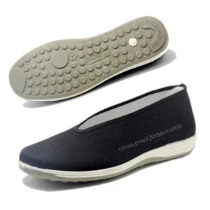 Traditional Kung fu Martial Arts Tai Chi Shaolin Slipper Footwear Men's shoes - Picture 1 of 7