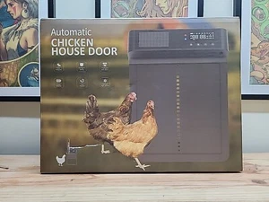 Automatic Chicken Coop Door, Solar Powered Timer - Picture 1 of 1