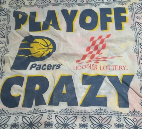 Game Rally Towel / bandana Indiana Pacers playoff crazy Hoosier lottery Cover