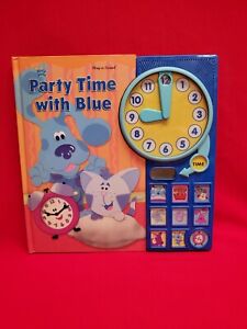Blue’s Clues “Party Time with Blue” Interactive Play-a-Sound Interactive Book